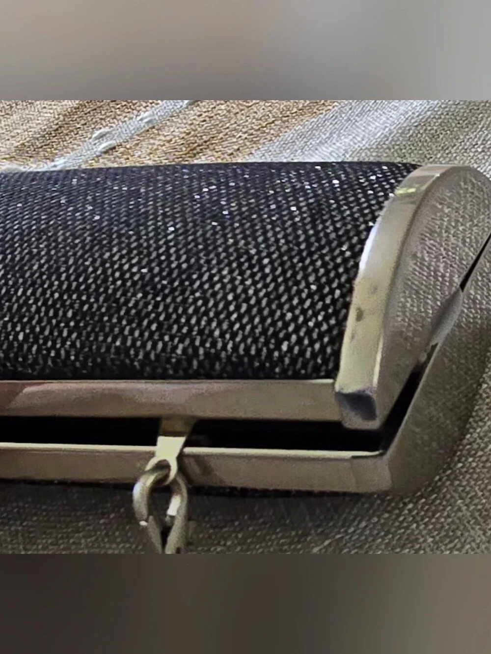 Unlisted, Kenneth Cole, Vintage Hardshell Handbag Small Evening Clutch Purse
